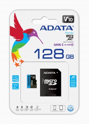 AUSDX128GUICL10A1-RA1Memoria Flash Adata Premier, 128GB (1010300)