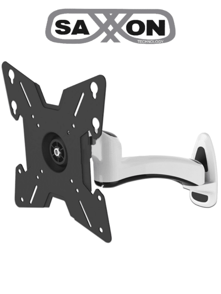 SAXXON SXVML20S - Soporte de Pared para Pantallas de 23 a 37 Pulgadas/ 25 Kg de Carga/ Ajuste Horizontal y Vertical/ Ergonómico