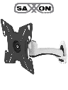 SAXXON SXVML20S - Soporte de Pared para Pantallas de 23 a 37 Pulgadas/ 25 Kg de Carga/ Ajuste Horizontal y Vertical/ Ergonómico