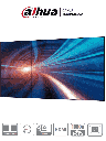 DAHUA DHI-LS550UCM-EF - Pantalla Full HD para Videowall de 55 Pulgadas/ Panel LCD ADS Industrial/ Marco Ultradelgado de 3.5 mm/ Soporta Daisy Chain (Conexión HDMI en Cadena)/ Interfaces HDMI, DVI, VGA, BNC y USB/ Brillo 500 cd/m2/ #LoNuevo