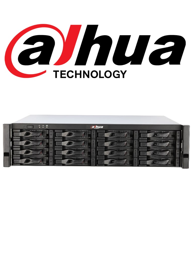 DAHUA EVS5016S-R - Servidor de Almacenamiento IP/ Rendimiento de Grabación de 640 Mbps