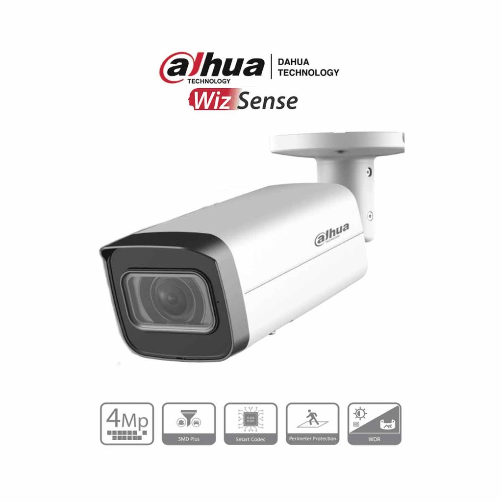 DAHUA IPC-HFW2441T-ZS - Camara IP Bullet de 4 Megapixeles/ Lente Motorizado de 2.7 a 13.5 mm