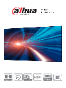 DAHUA LS550UEH-EG - Pantalla Full HD para Videowall de 55 Pulgadas/ Panel IPS LCD Industrial/ Marco Ultradelgado de 0.88 mm/ Soporta Daisy Chain (Conexión HDMI en Cadena)/ Interfaces HDMI, DVI, VGA, BNC, USB/ #LoNuevo