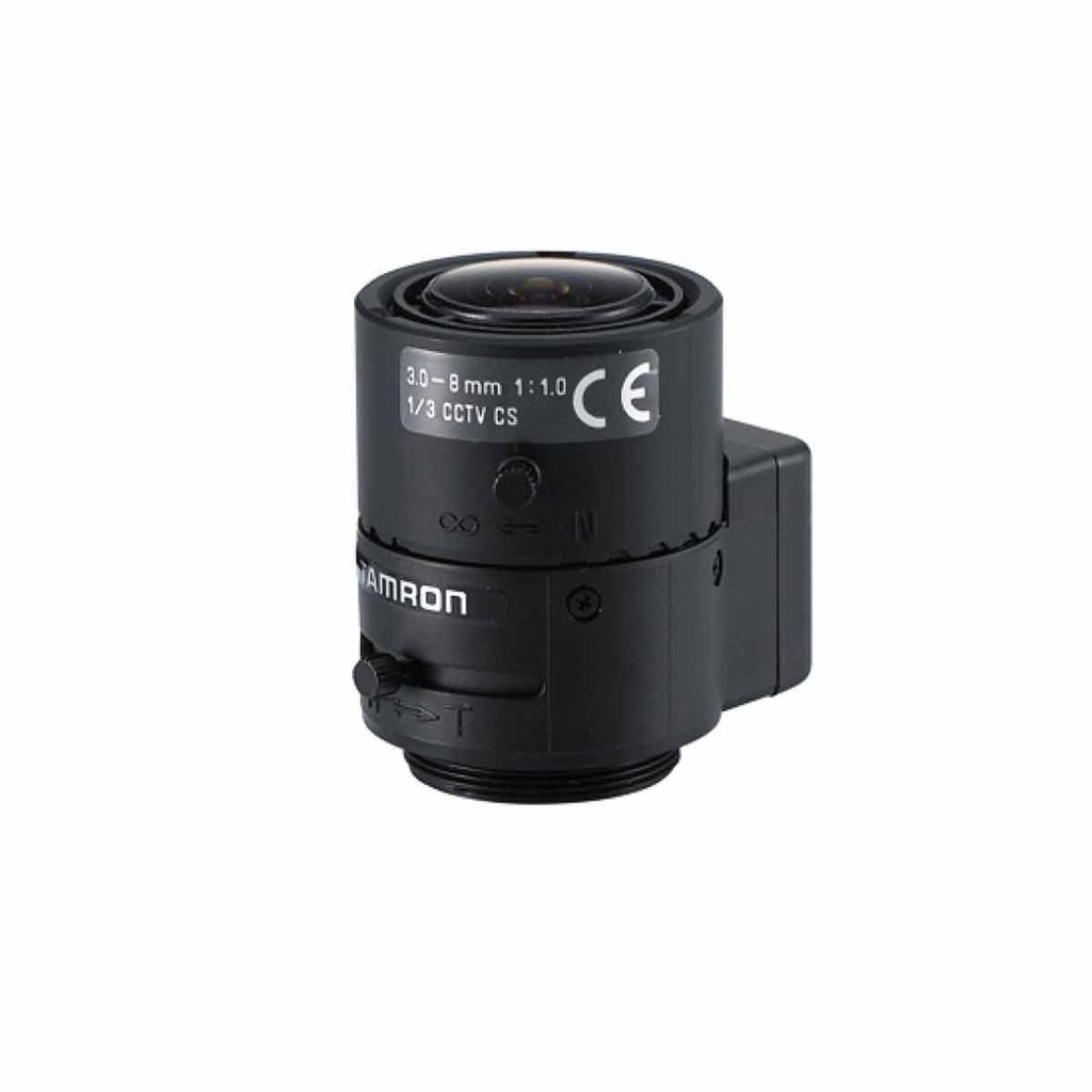 TAMRON 13VG308AS - Lente japones autoiris DC varifocal de 3.0 mm a 8.0 mm