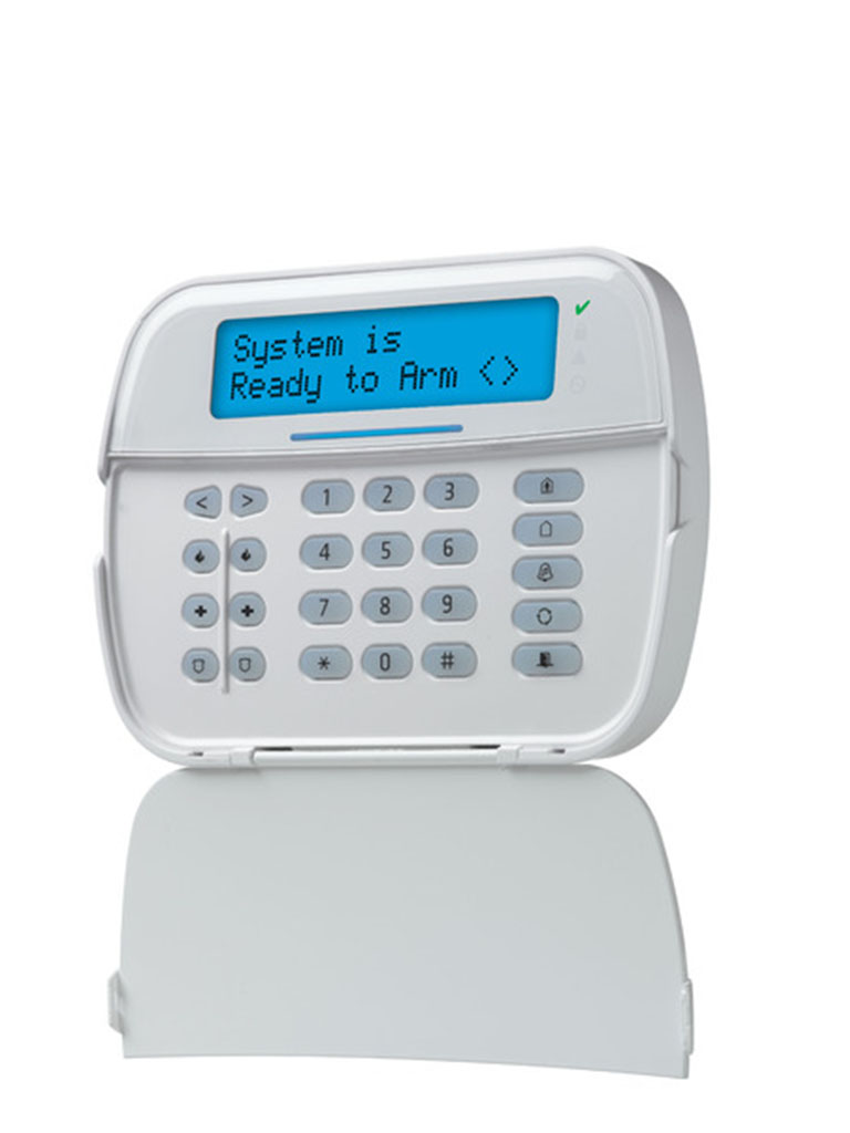 DSC HS2LCDRFP9N - Teclado Cableado LCD Alfanumérico con Transceptor 
