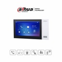 DAHUA VTH2421FW-P- Monitor IP Touch de 7" / Serie Pro/ Memoria de 8GB Embebida/ PoE Estándar