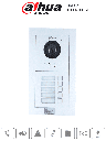 DAHUA VTO4202F-X SERIES/ FRENTE DE CALLE MODULAR PARA 5 DEPARTAMENTAL 