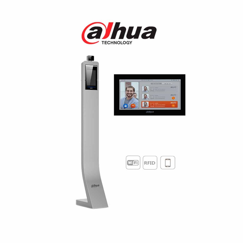 DAHUA ASI7213XT1PAK- Paquete Control de acceso STANDALONE por Reconocimiento Facial