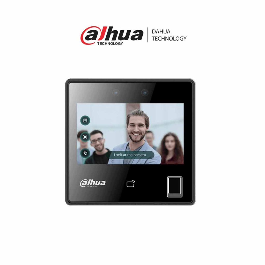DAHUA DHI-ASI3224A - Control de Acceso con Reconocimiento Facial/ Pantalla de 4.3 Pulgadas