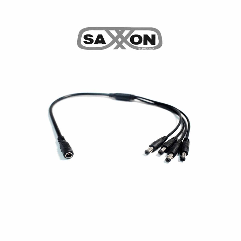 SAXXON PSUWB07 - Divisor de Energía para 4 Camaras
