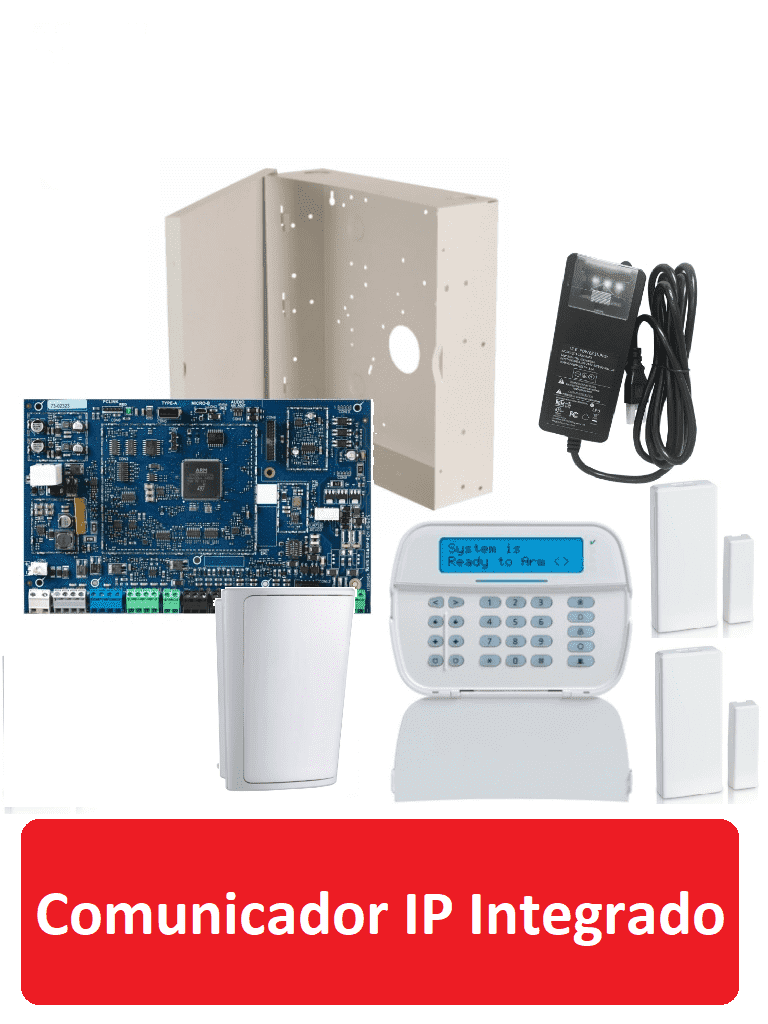 DSC PRO-RF-IP - Paquete Pro 32 zonas con comunicador IP integrado/ Panel HS3032
