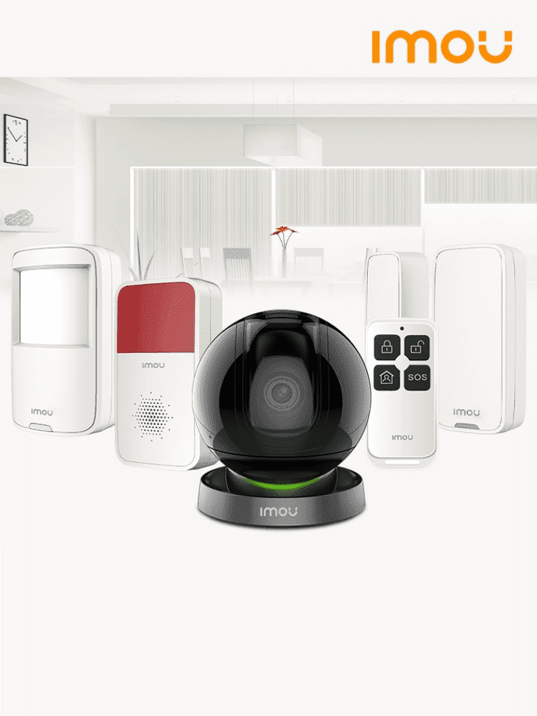 IMOU ALARMKIT1 - Paquete de Alarma con Ranger IQ/ Cámara de 2MP con Inteligencia Artificial 