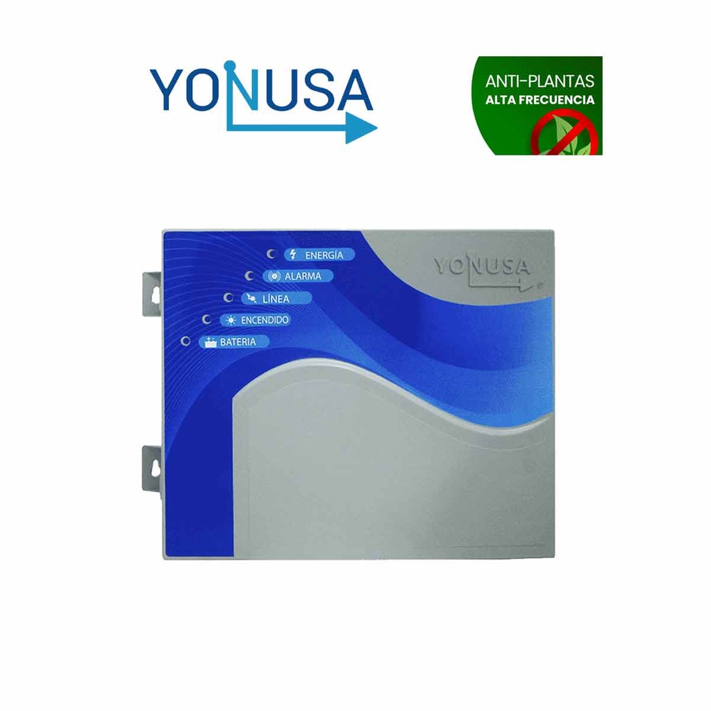 YONUSA EY10000127AF - Energizador alta frecuencia o anti plantas para cerco eléctrico