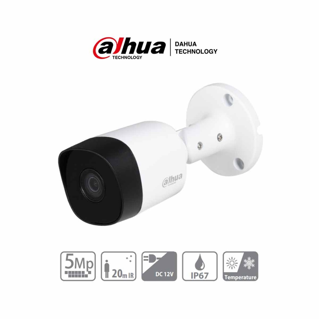 DAHUA HAC-B2A51-28 - Camara Bullet de 5 Megapíxeles / Lente de 2.8mm