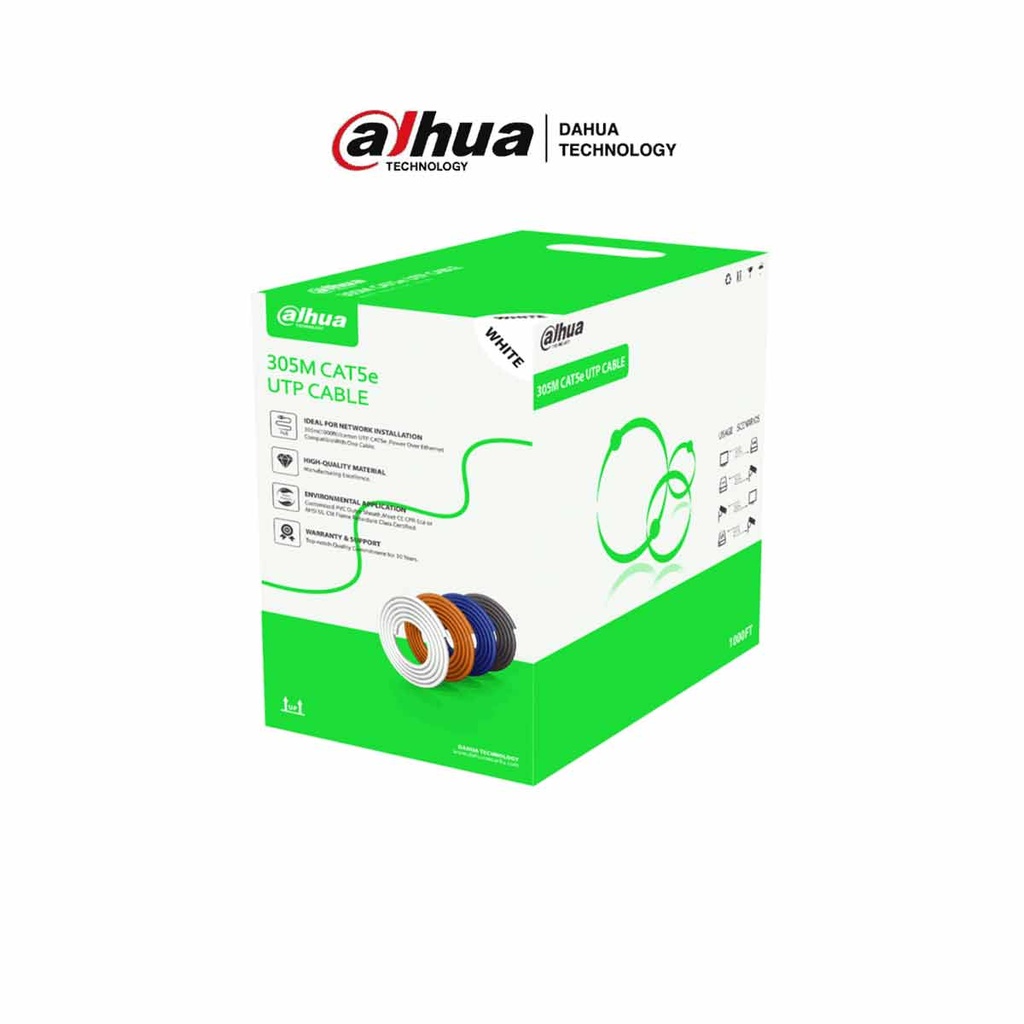 DAHUA PFM922I-5EUN-C - Bobina de Cable UTP Cat5e 