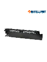 INTELLINET 168458 -  Organizador Cables 19"/ 2U / plástico