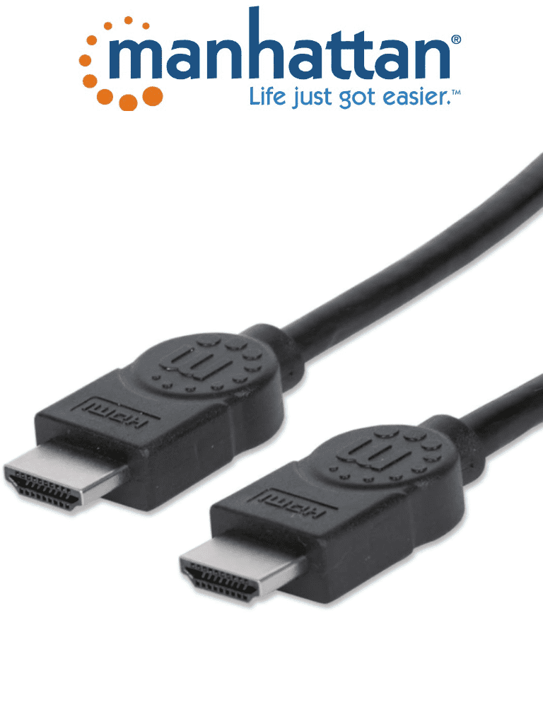 MANHATTAN 353274 - Cable HDMI de Alta Velocidad de 7.5 Metros/ Resolución 1080 Sku:353274 