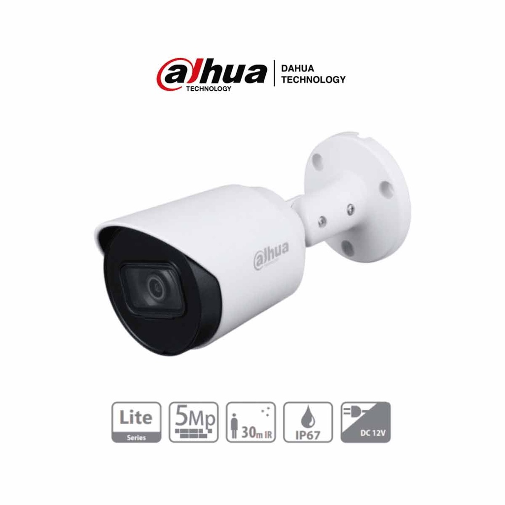 DAHUA HAC-HFW1500T-28 - Camara Bullet de 5 Megapíxeles/ Lente de 2.8 mm