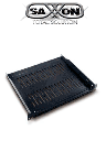 SAXXON 70140204- Charola ventilada para monitor/ Medidas 19 de ancho x 14 pulgadas de profundidad/ 2 UR/ Soporta 22 KG/ Acero 