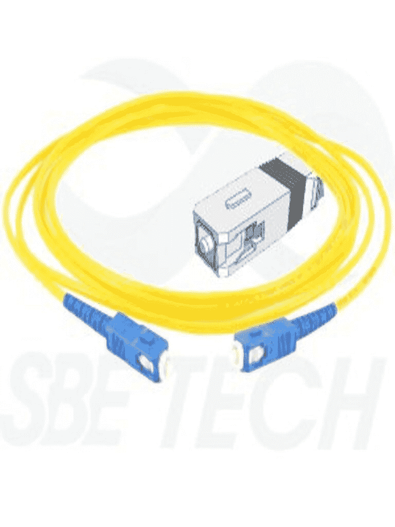 SBE TECH SBE-JUMSCSC3MSM Jumper SC-SC MONOMODO 9/125 / 1 hilo / 2 mm, 3 metros, UPC