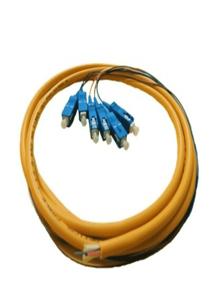 SBE TECH SBE-PIGSC2MSM6P Juego de  6 pigtail SC / MONOMODO 9/125 / 2 metros