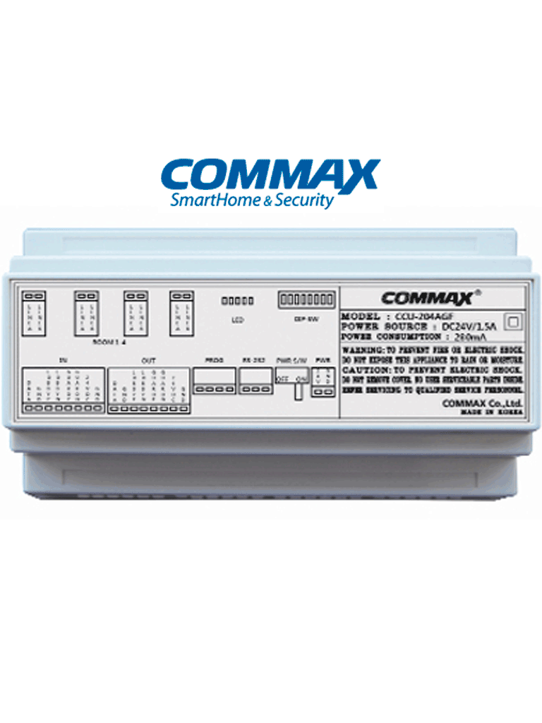 COMMAX CCU204AGF - Distribuidor para panel de audio modelo DR2AG