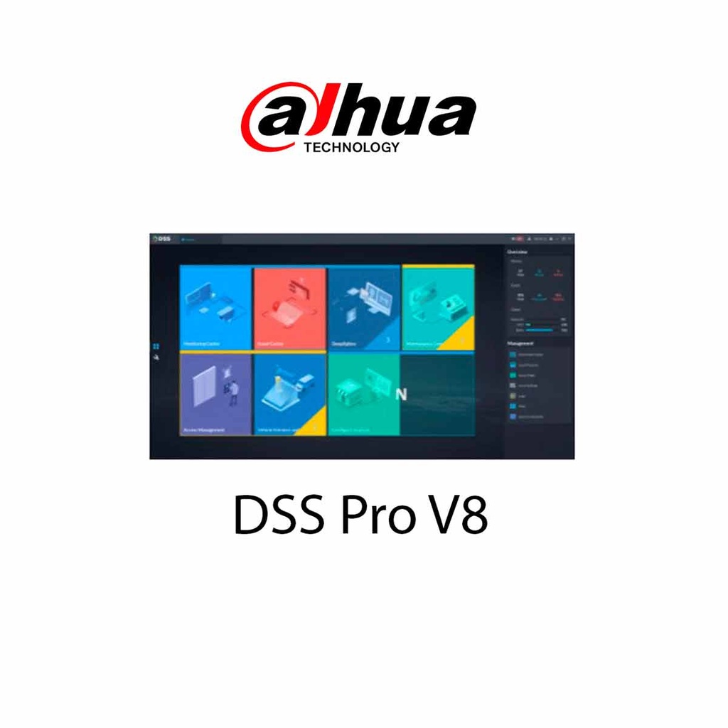 DAHUA DHI-DSSPro8-Video-Channel-License - Licencia adicional de DSS