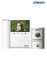 COMMAX CDV43K2P- Paquete de videoportero incluye monitor CDV43K2 de 4.3 pulgadas 