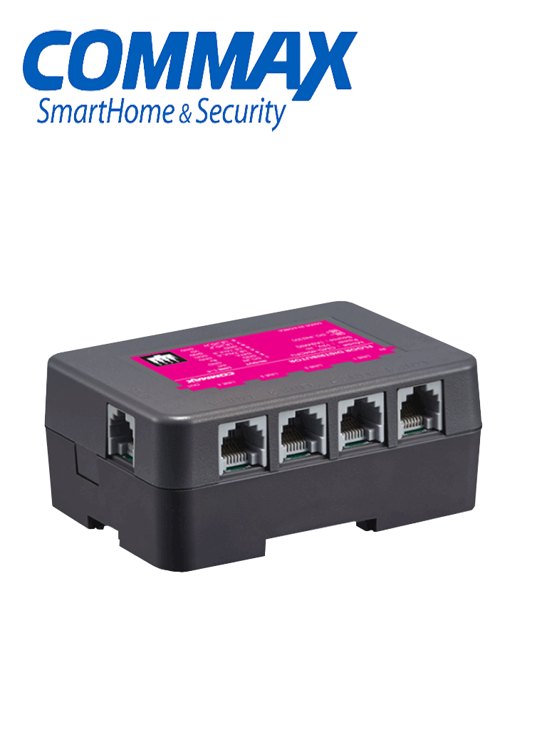 COMMAX CMD404CFU - Distribuidor de piso para conexión de hasta 4 monitores Commax