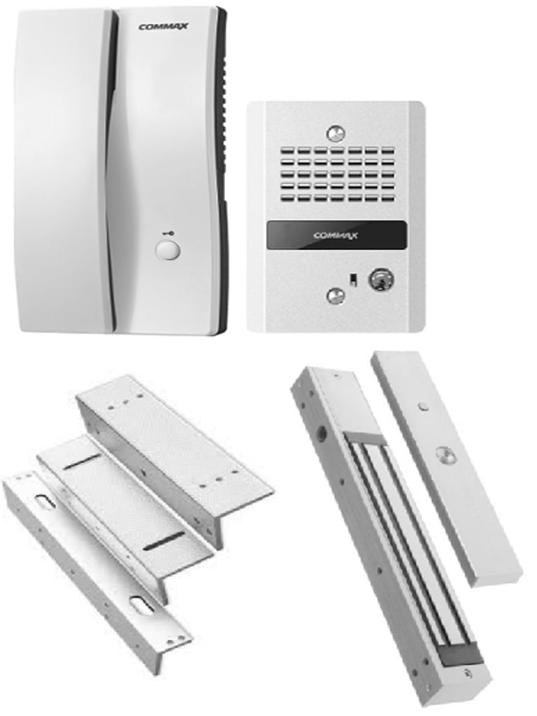 COMMAX DP2LMB2805PAK - Paquete de audio portero con apertura de puerta