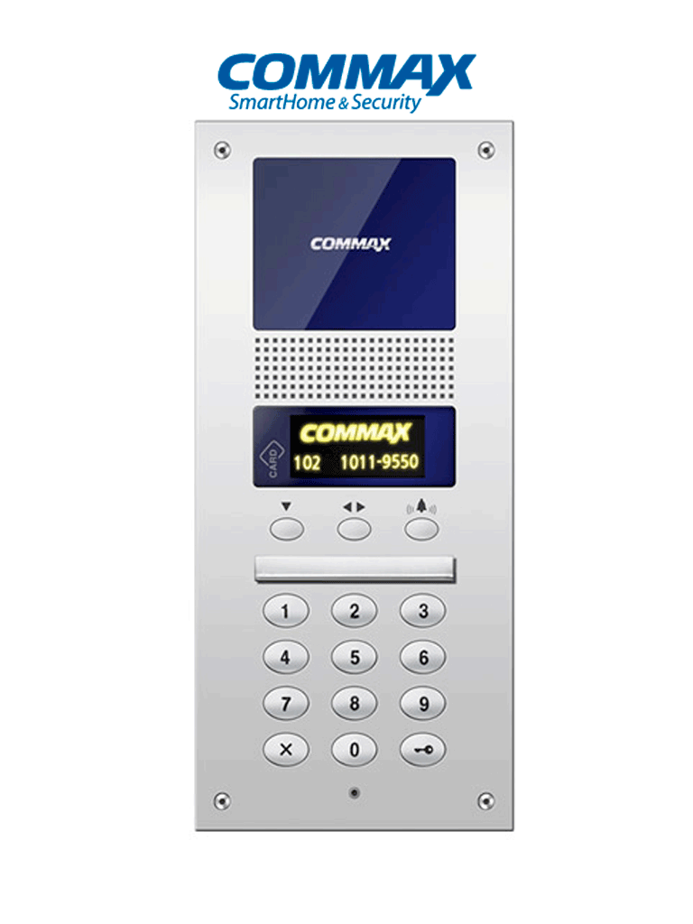 COMMAX DR2AG - Panel de audio para edificios departamentales, Fraccionamientos, cotos, etc. 