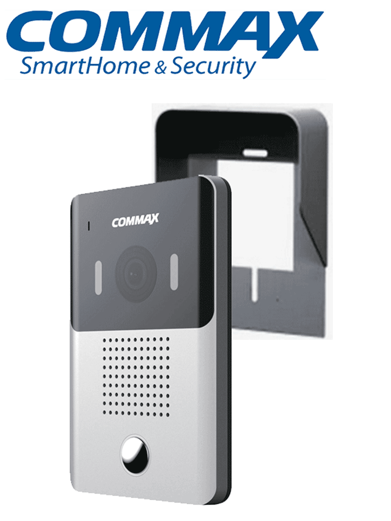 COMMAX DRC4YP - Frente de calle para videoportero, compatible con monitores Commax 