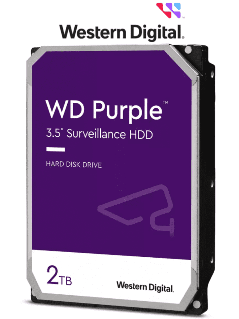 WESTERN WD22PURZ - Disco Duro 2TB Purple (1005132)