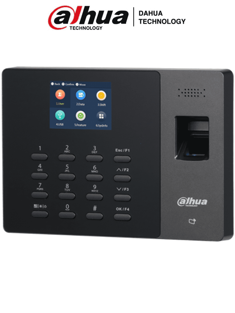 DAHUA ASA1222G - Control de Asistencia StandAlone con Batería Incluida/ 1,000 Usuarios