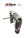 DAHUA DHI-ASG2900C - Torniquete de Acceso Peatonal/ Fabricado en Acero Inoxidable