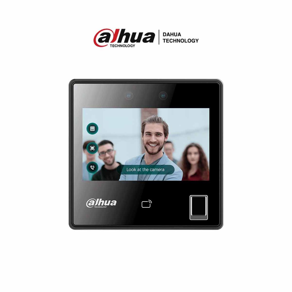 DAHUA DHI-ASI3214A-W - Control de acceso con reconocimiento facial / Pantalla touch de 4.3"
