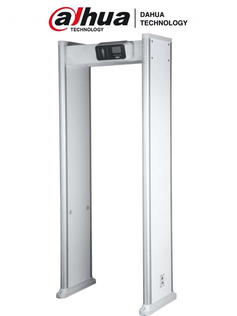 DAHUA ISC-D118C - Arco Detector de Metales de 18 Zonas/ Pantalla LCD 3.5 Pulgadas