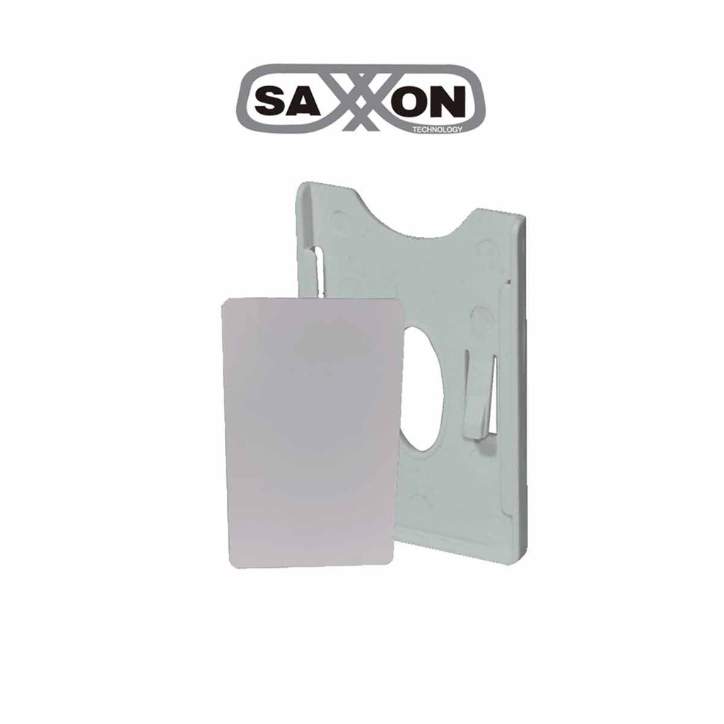 SAXCHMP - Paquete de Tag UHF Mifare con porta Tarjetas de Plástico