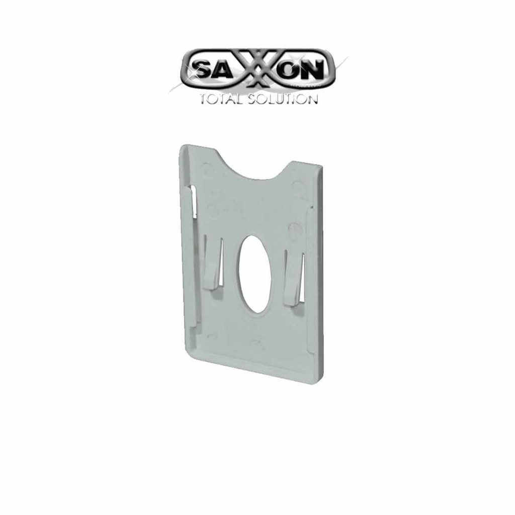 SAXXON ASRCH - Porta Tarjeta de Plástico con Adhesivo 3M