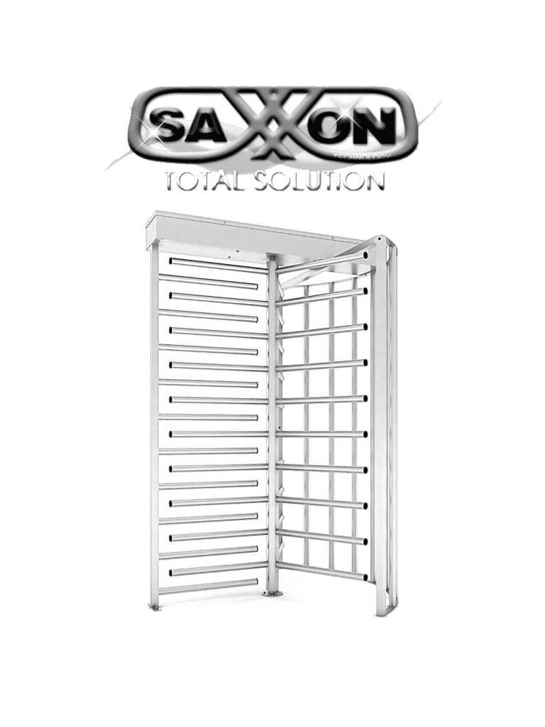 SAXXON GPC3 - Torniquete Sencillo / Alto Tráfico / Cuerpo Completo / Bidireccional 
