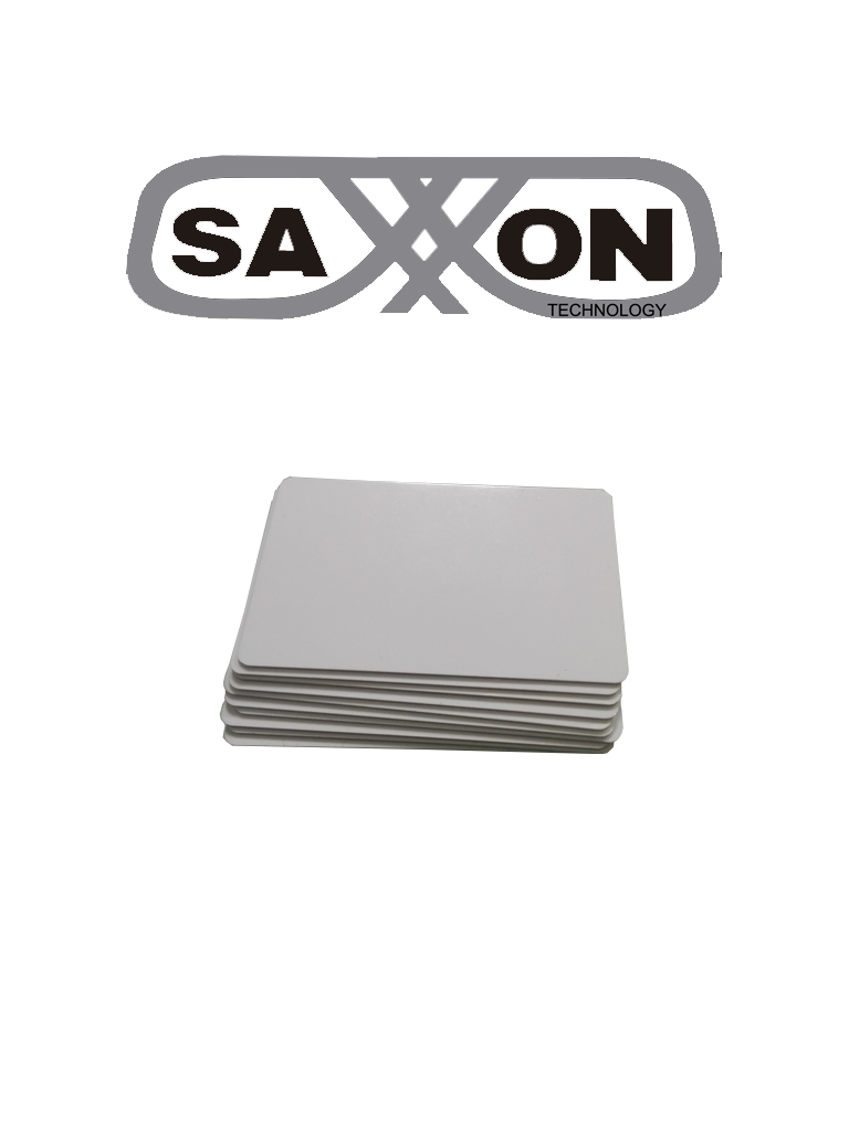 SAXXON SAXDUAL03 - Paquete de 10 TAG De PVC / UHF / ID 