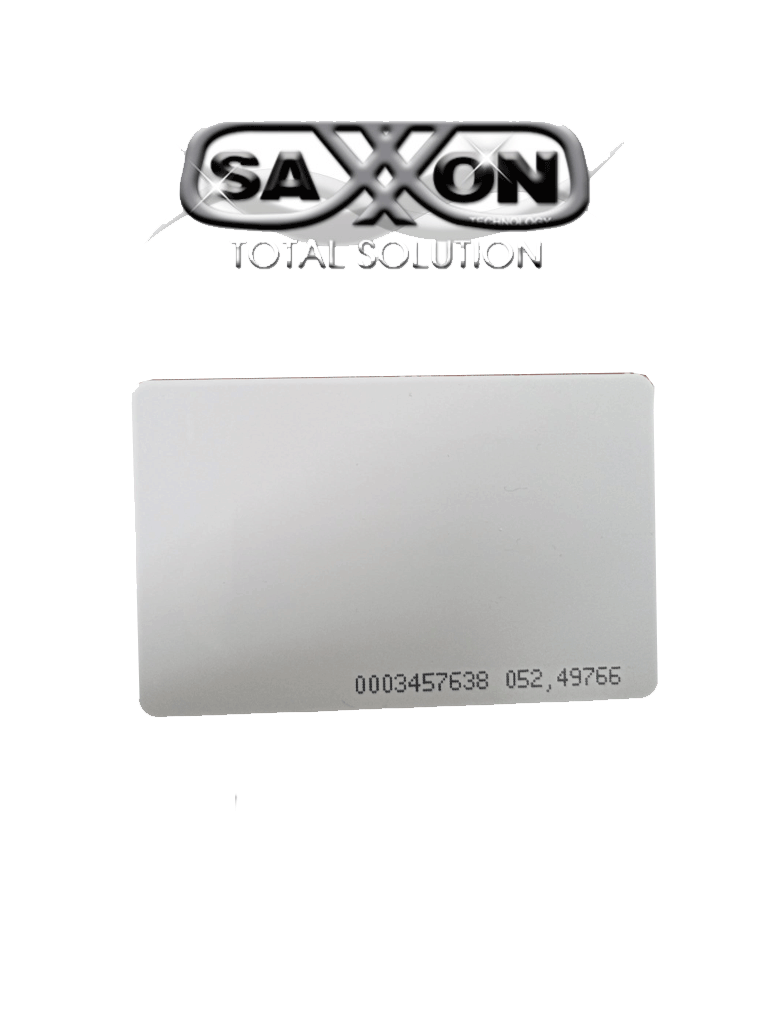 SAXXON SAXDUAL03 - TAG De PVC Dual / UHF / ID / Compatible con Lectoras SAXR2656 & SAXR2657