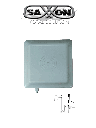 SAXXON SAXR2656 - Lectora de Tarjetas UHF para Control de Acceso Vehicular 