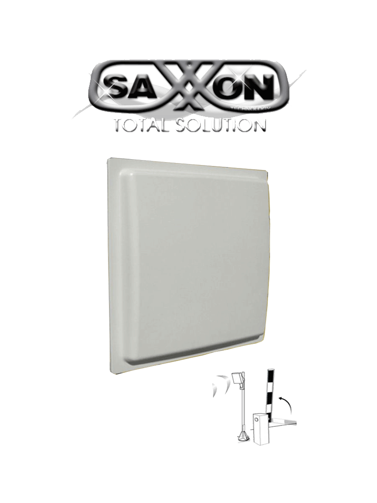 SAXXON SAXR2657 - Lectora de Tarjetas UHF para Control de Acceso Vehicular 