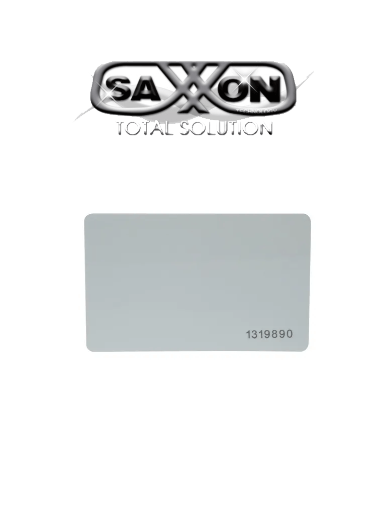 SAXXON SAXTHF01- TAG De PVC UHF pasivo / Compatible con Lectoras 