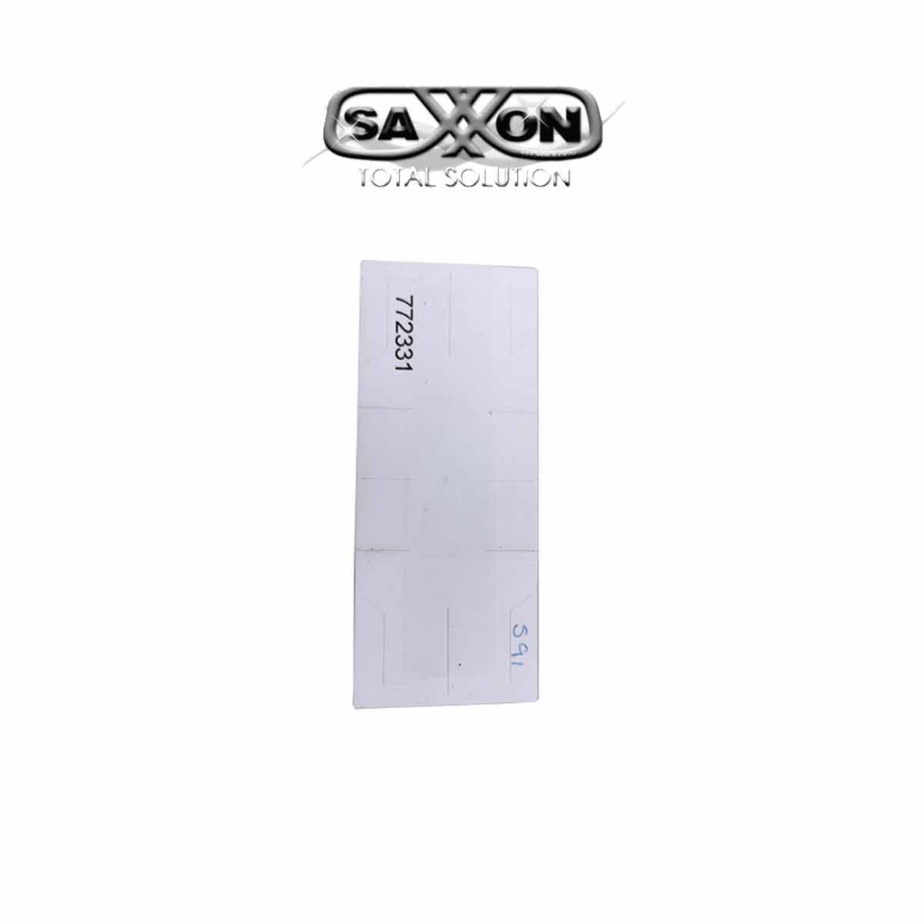 SAXXON THF02 - TAG De papel ADHERIBLE / Altas temperaturas 