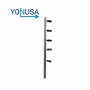 YONUSA TUBOAP201 - Poste de esquina para cercas eléctricas