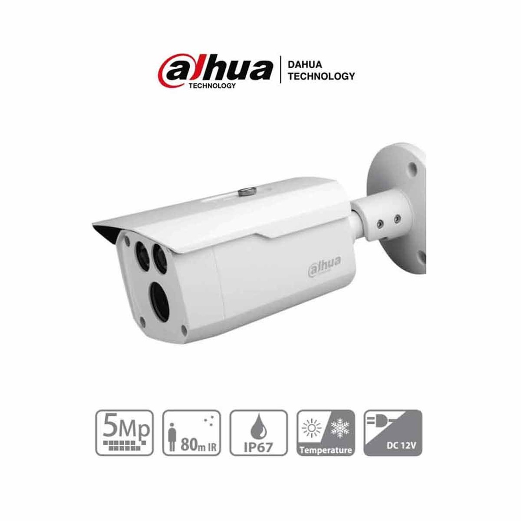 DAHUA  HAC-HFW1500D - Cámara Bullet de 5 Megapixeles