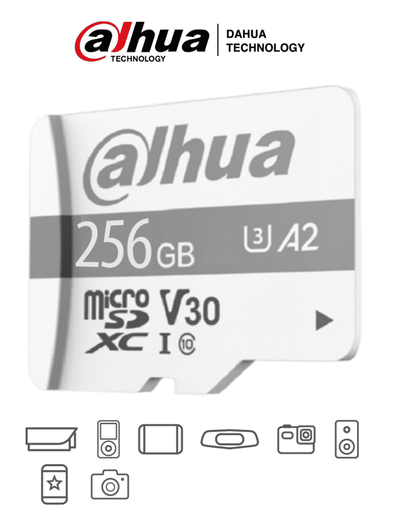 DAHUA TF-P100/256G - Dahua Memoria Micro SD de 256 GB (1013445)