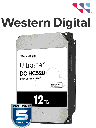 WESTERN HUH721212ALE604 - Disco duro de 12 TB / Serie ULTRASTAR / Recomendado para servidores / Videovigilancia / Sin limite de bahias / 7200RPM / SATA 3 / 6GBS / 256MB